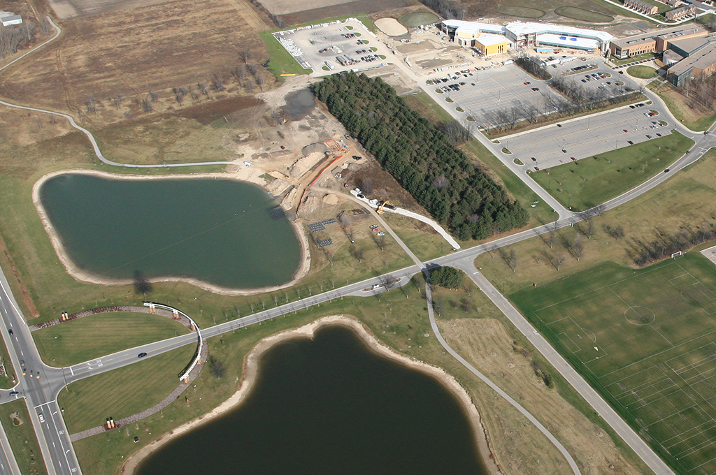 Michigan's largest closed-loop geothermal system in at SVSU