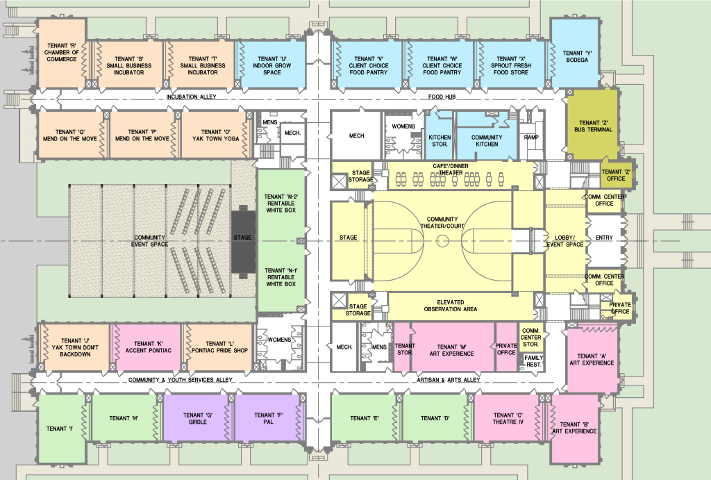 19027 - First Floor Tenant Plan (11x17) 1.20.2020